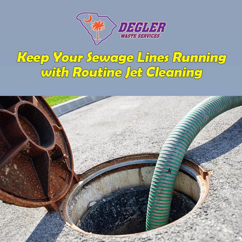 Keep Your Sewage Lines Running with Routine Jet Cleaning